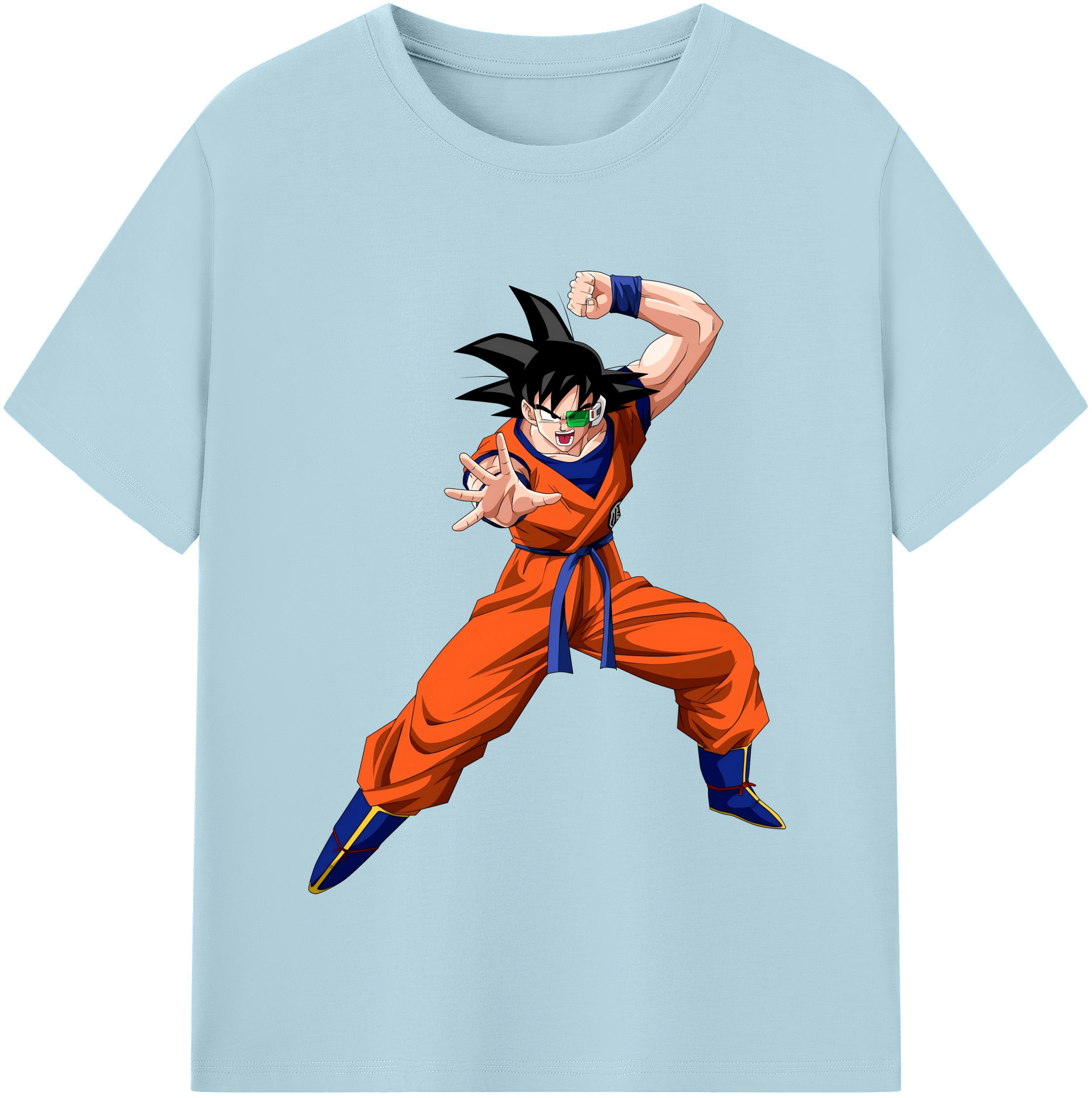 （画像用） ドラゴンボール 孫悟空（そん ごくう）Son Goku カカロット DRAGON BALL Kakarotto 綿100％半袖Tシャツ（フロントプリント）